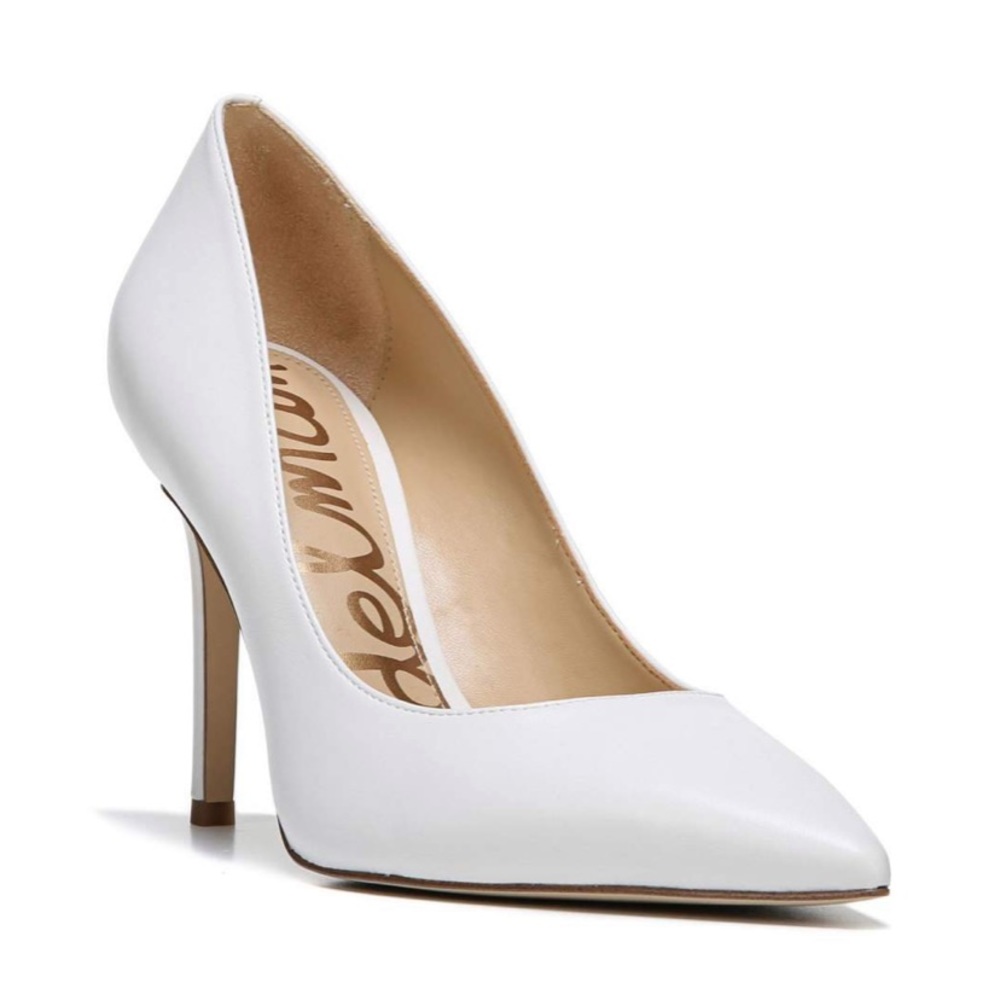 White pumps